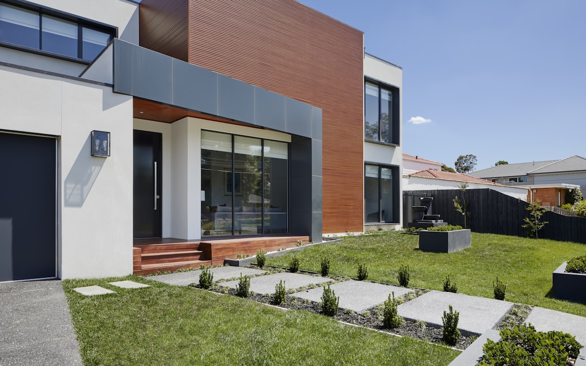 Spotless home exterior after professional washing